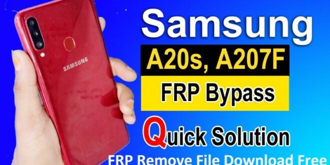 Samsung A20 Frp Bypass Tool