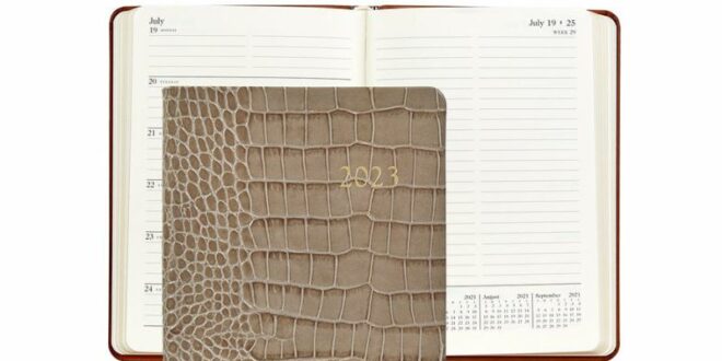Update 2021 Diary Week To View With Notes Page Review