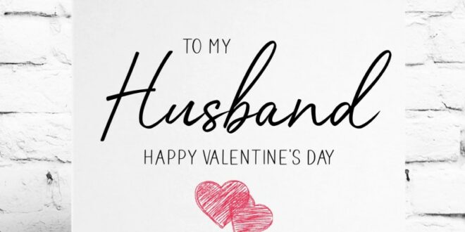 Valentines Day Cards For Husband