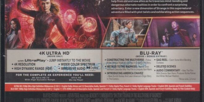 Doctor Strange Blu Ray Steelbook