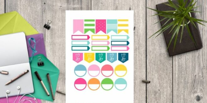 Stickers For Calendars Free Printable