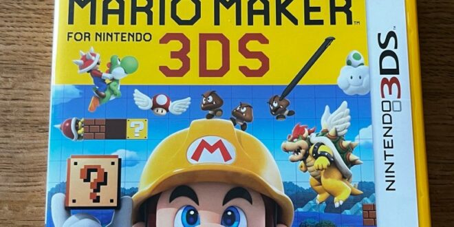 Super Mario Maker 3ds Console