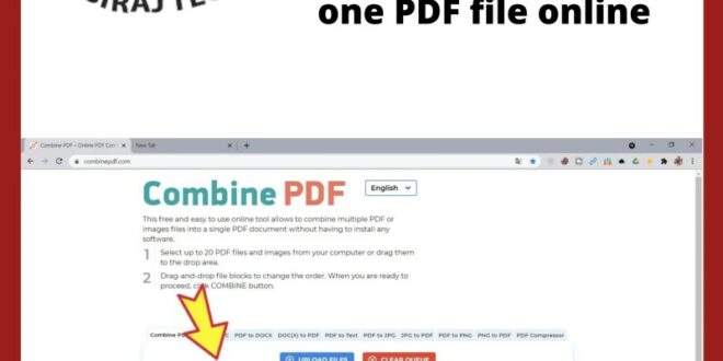 Multiple Pdf Files To One Pdf File Converter Free