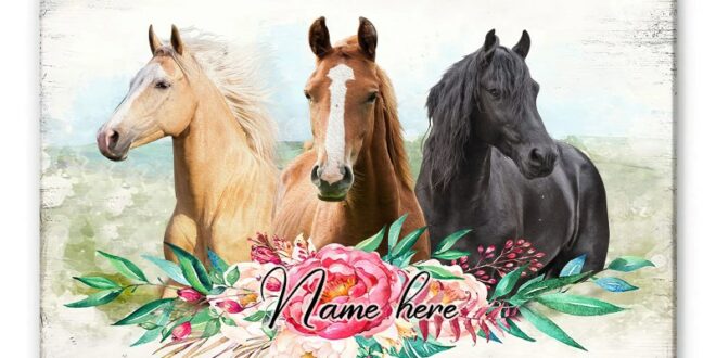 Personalized Horse Gifts For Horse Lovers